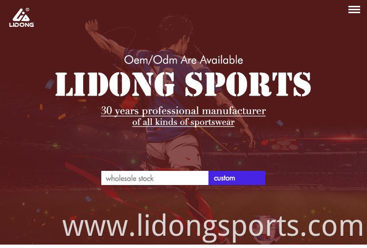 LiDong Full over sublimation digital printing cheap soccer jersey / custom team name soccer uniform /football shirt